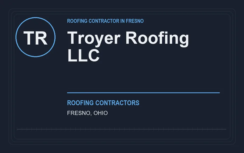 Troyer Roofing LLC in Fresno, Ohio