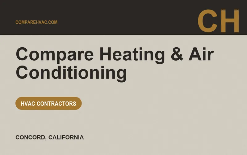 Compare Heating & Air Conditioning in Concord, California