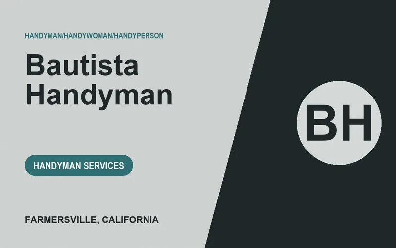 Bautista Handyman in Farmersville, California