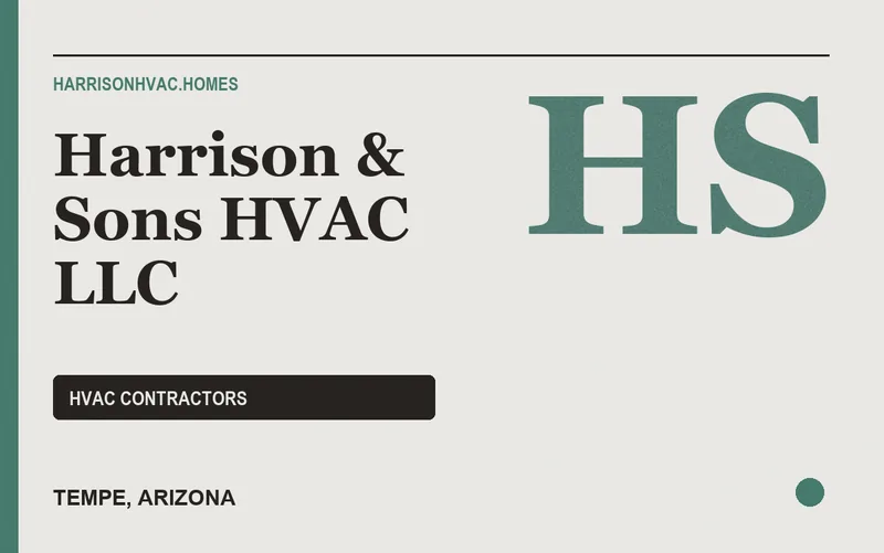 Harrison & Sons HVAC LLC in Tempe, Arizona