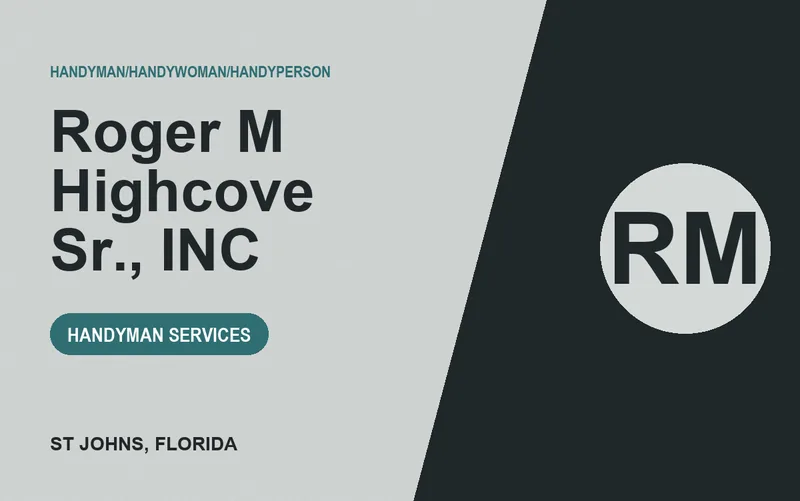 Roger M Highcove Sr., INC in St Johns, Florida