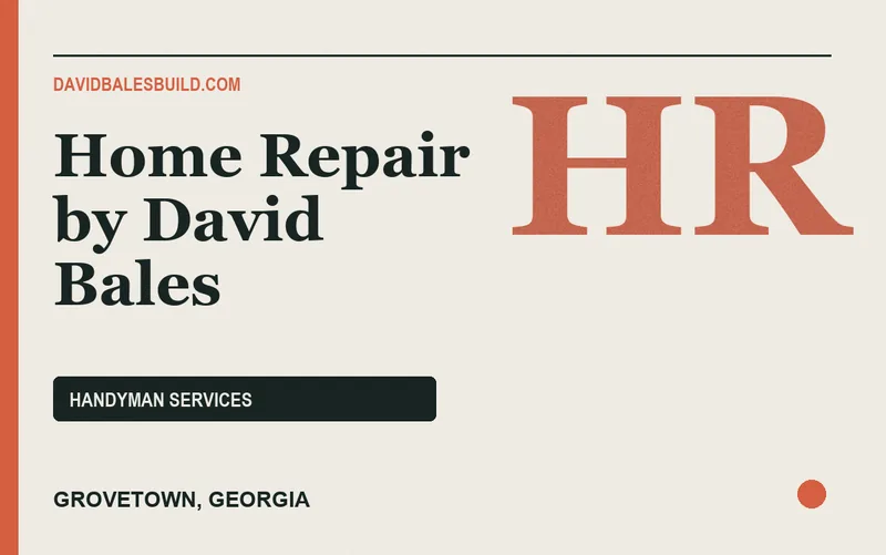 Home Repair by David Bales in Grovetown, Georgia