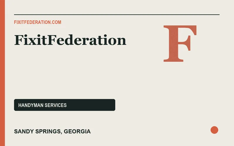 FixitFederation in Sandy Springs, Georgia