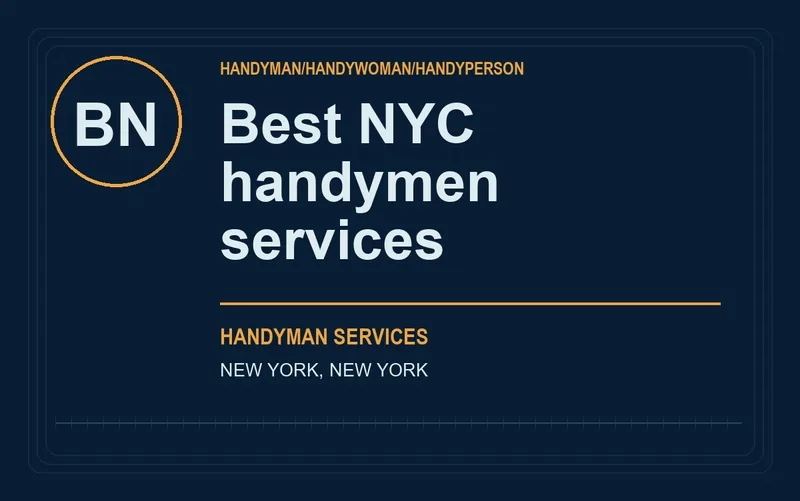 Best NYC handymen services in New York, New York