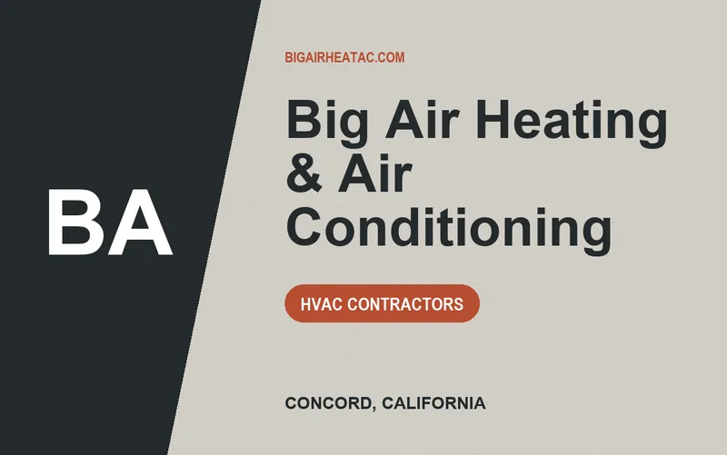Big Air Heating & Air Conditioning in Concord, California