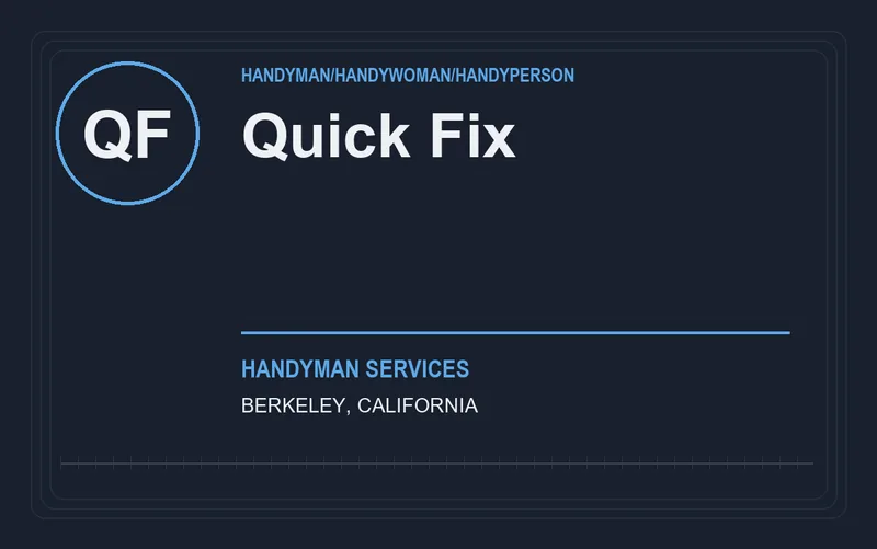 Quick Fix in Berkeley, California