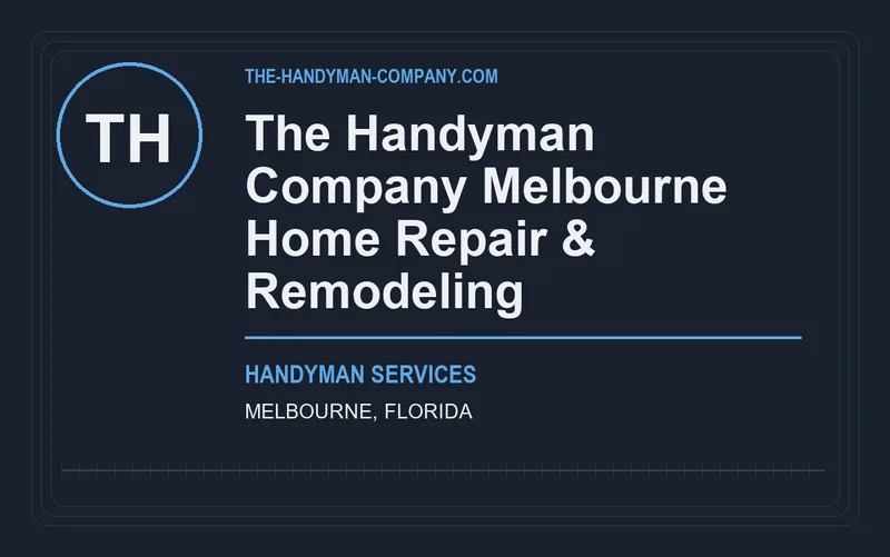 The Handyman Company Melbourne Home Repair & Remodeling in Melbourne, Florida