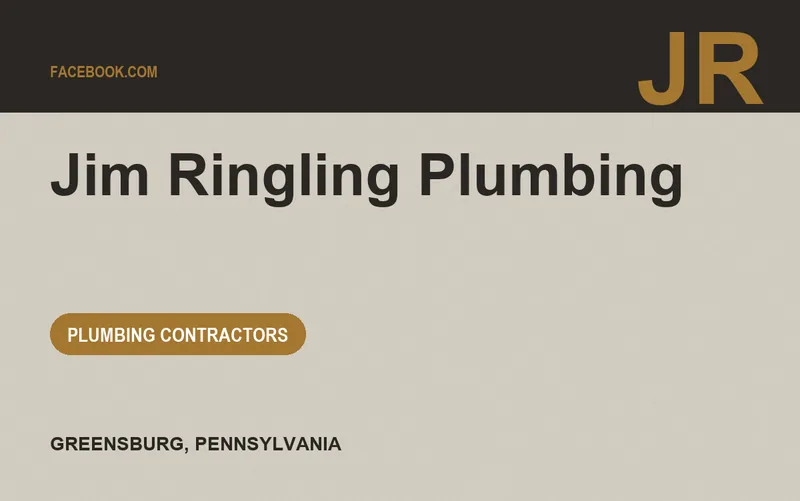 Jim Ringling Plumbing in Greensburg, Pennsylvania