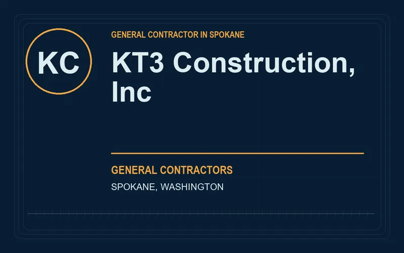 KT3 Construction, Inc in Spokane, Washington