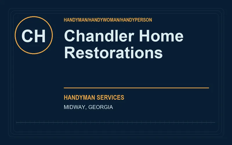 Chandler Home Restorations in Midway, Georgia