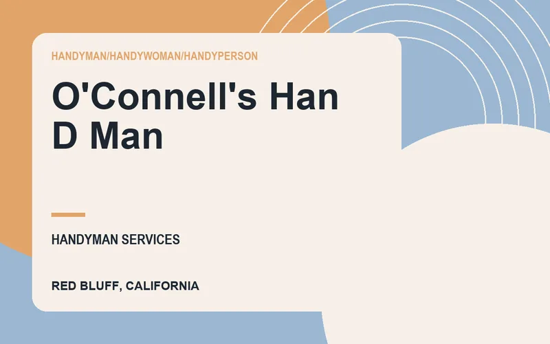 O'Connell's Han D Man in Red Bluff, California
