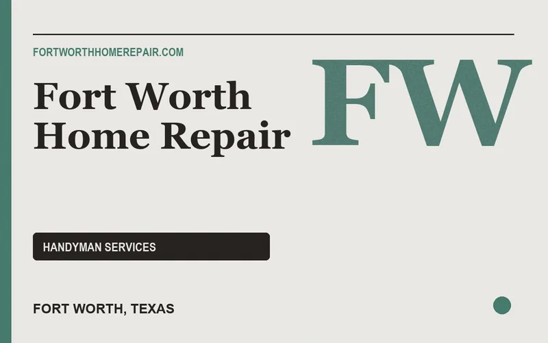Fort Worth Home Repair in Fort Worth, Texas