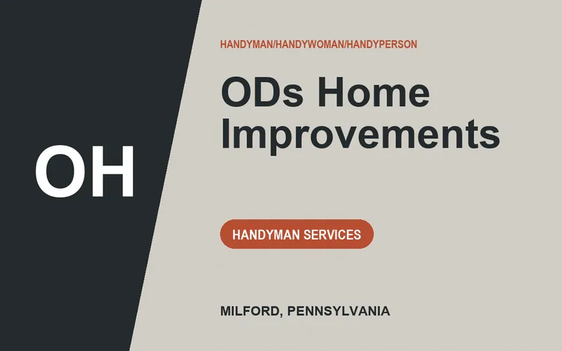 ODs Home Improvements in Milford, Pennsylvania