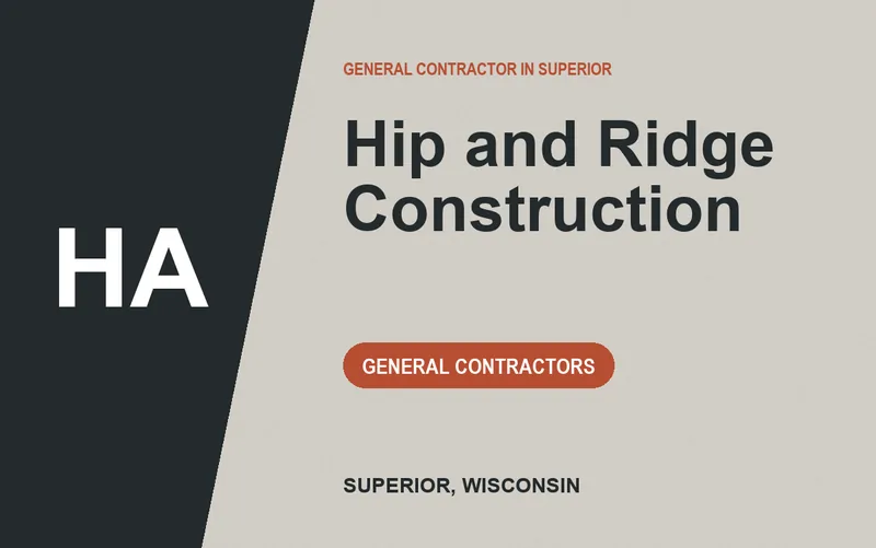 Hip and Ridge Construction in Superior, Wisconsin