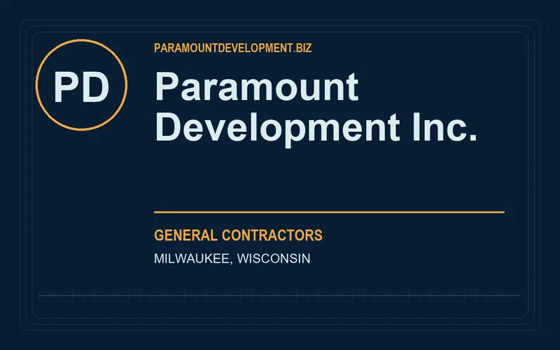 Paramount Development Inc. in Milwaukee, Wisconsin