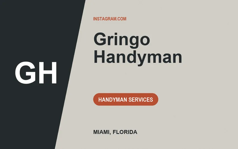 Gringo Handyman in Miami, Florida