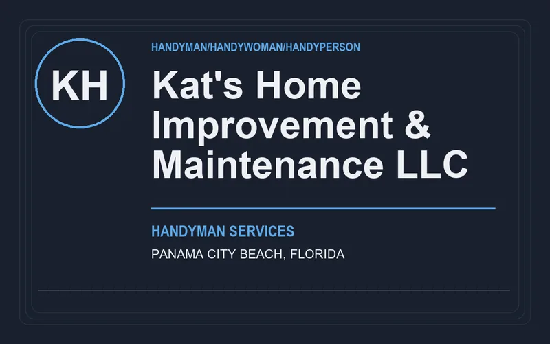 Kat's Home Improvement & Maintenance LLC in Panama City Beach, Florida