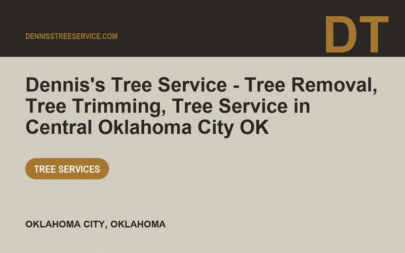 Dennis's Tree Service - Tree Removal, Tree Trimming, Tree Service in Central Oklahoma City OK in Oklahoma City, Oklahoma
