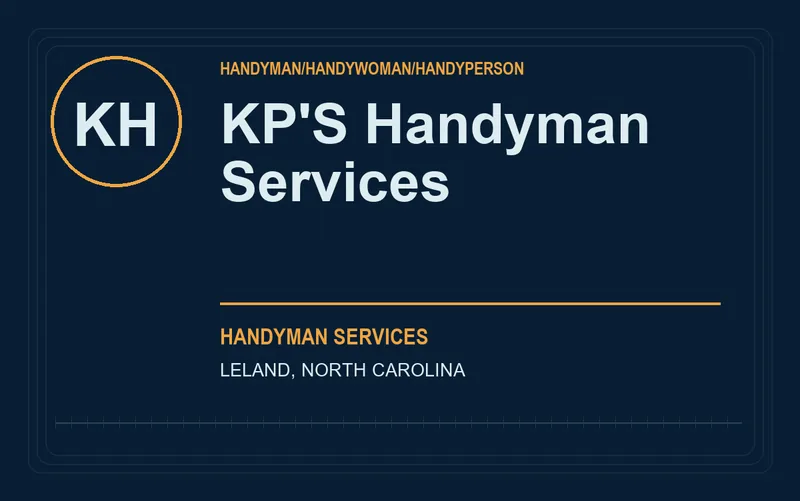 KP'S Handyman Services in Leland, North Carolina