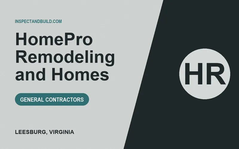 HomePro Remodeling and Homes in Leesburg, Virginia