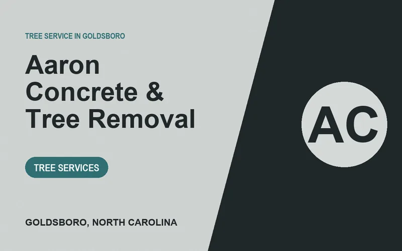 Aaron Concrete & Tree Removal in Goldsboro, North Carolina