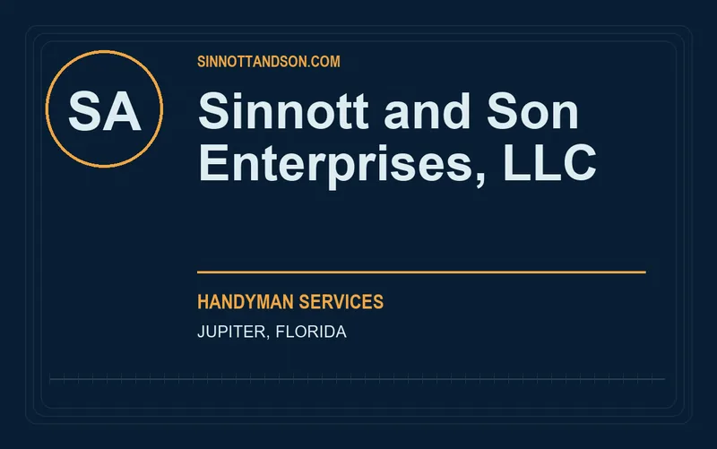 Sinnott and Son Enterprises, LLC in Jupiter, Florida