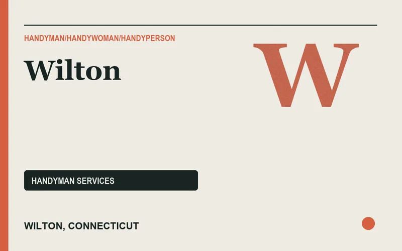 Wilton in Wilton, Connecticut