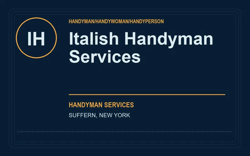 Italish Handyman Services in Suffern, New York