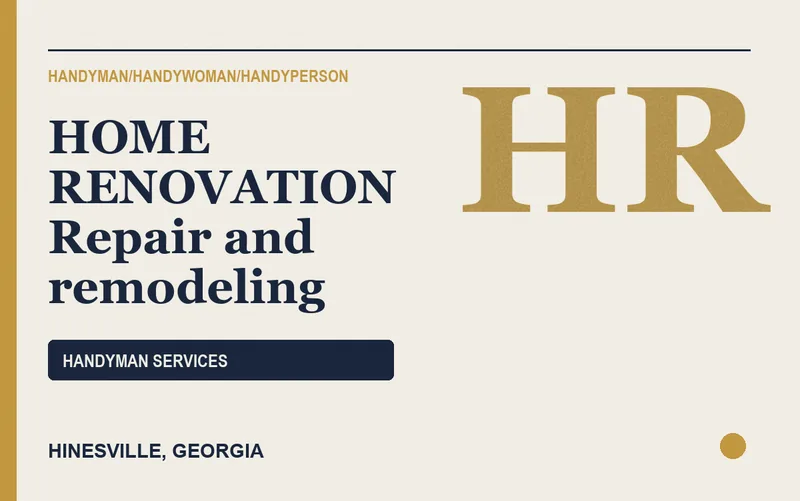 HOME RENOVATION Repair and remodeling in Hinesville, Georgia