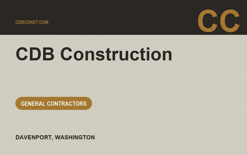 CDB Construction in Davenport, Washington
