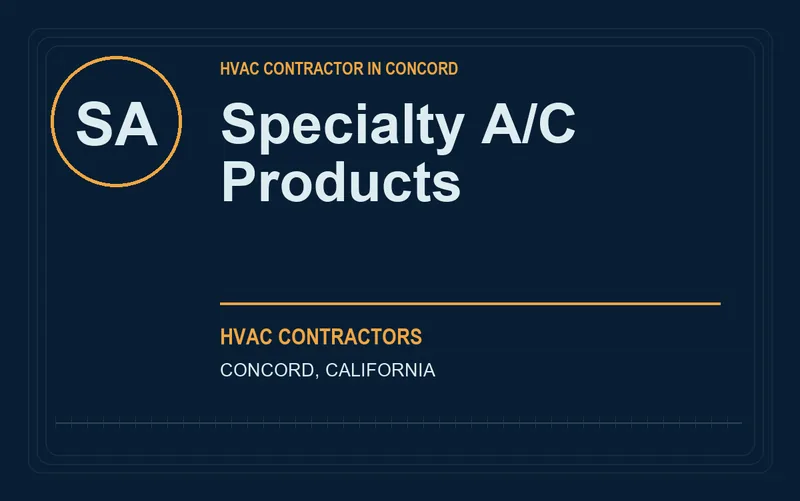 Specialty A/C Products in Concord, California