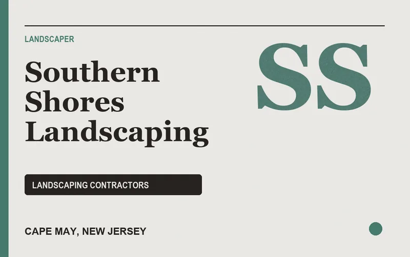 Southern Shores Landscaping in Cape May, New Jersey