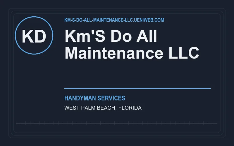Km'S Do All Maintenance Llc in West Palm Beach, Florida