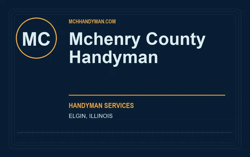 Mchenry County Handyman in Elgin, Illinois