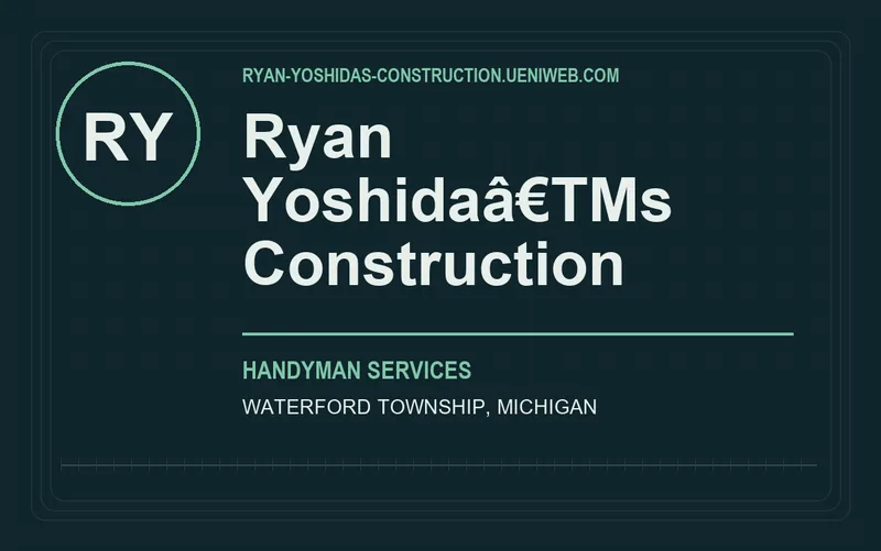 Ryan Yoshidaâ€TMs Construction in Waterford Township, Michigan