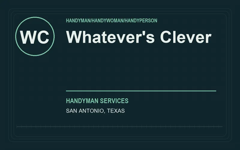 Whatever's Clever in San Antonio, Texas