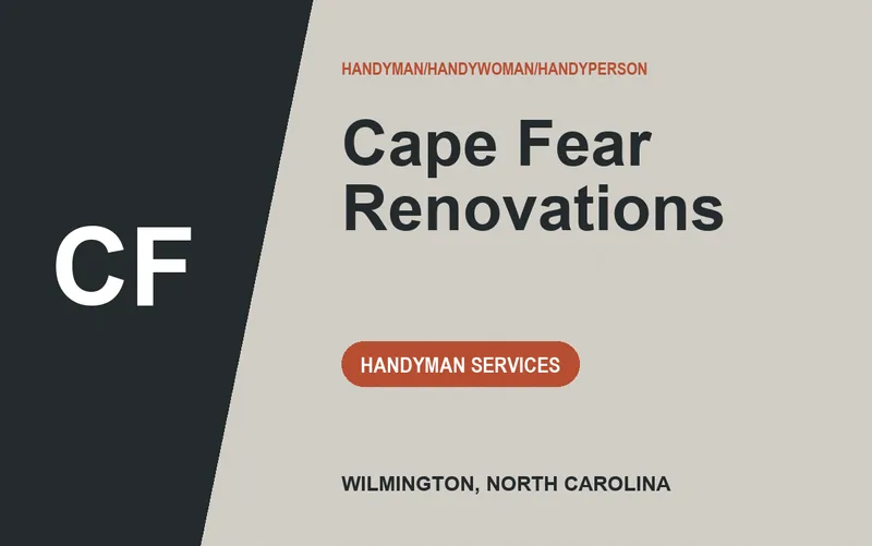 Cape Fear Renovations in Wilmington, North Carolina