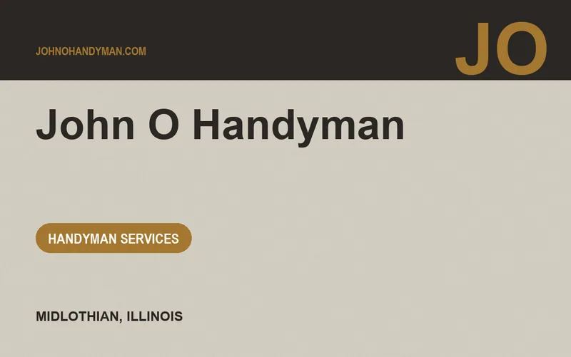 John O Handyman in Midlothian, Illinois