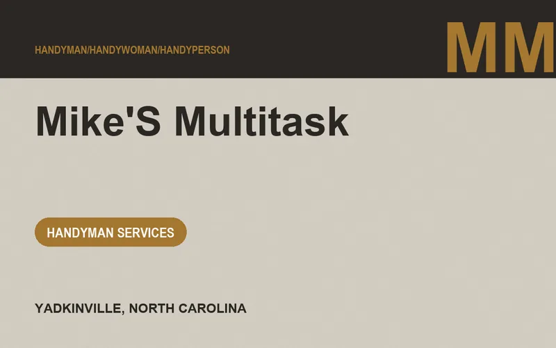 MIKE'S MULTITASK in Yadkinville, North Carolina