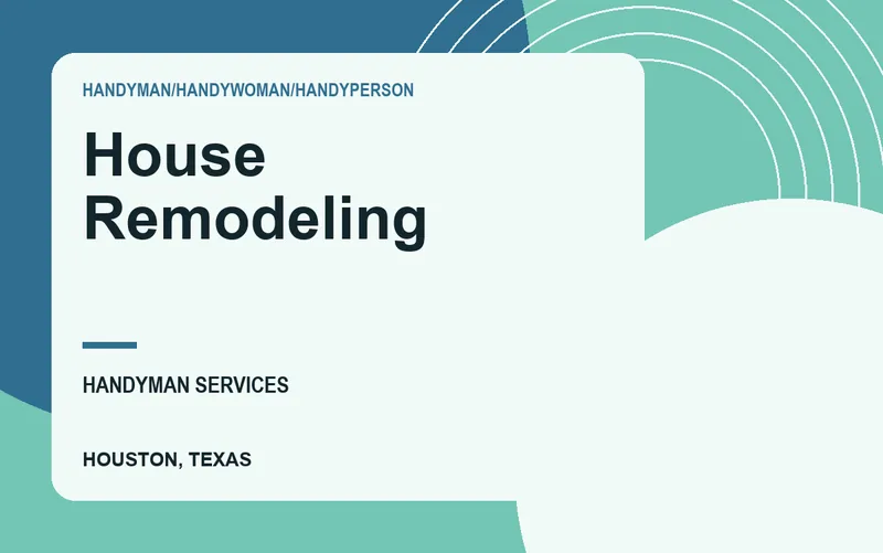 House Remodeling in Houston, Texas