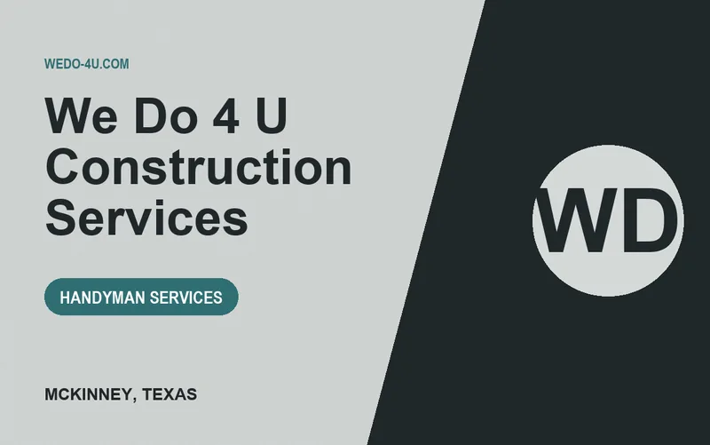 We Do 4 U Construction Services in McKinney, Texas