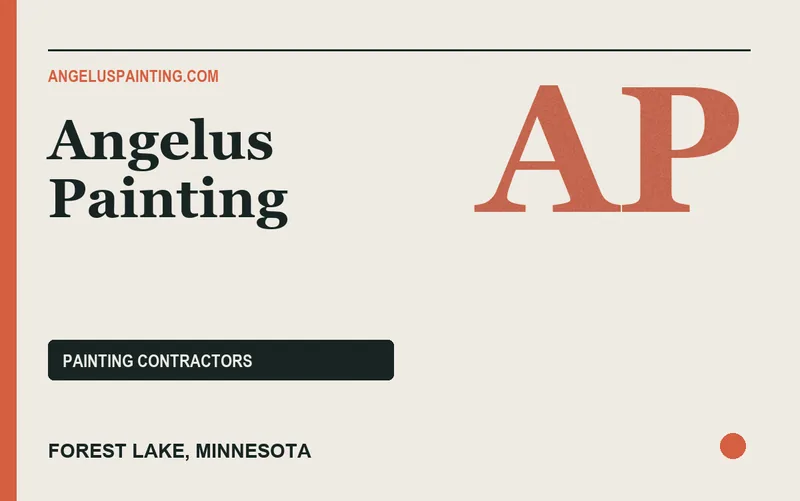 Angelus Painting in Forest Lake, Minnesota