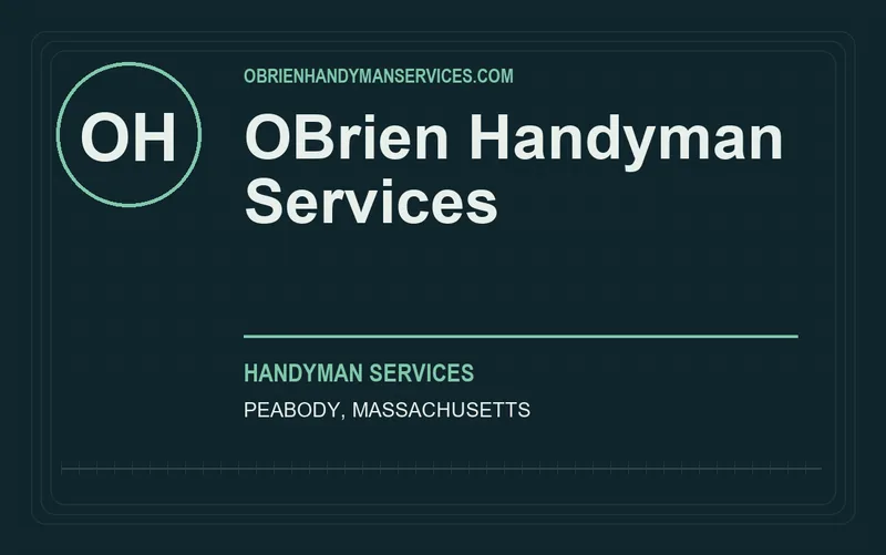 OBrien Handyman Services in Peabody, Massachusetts