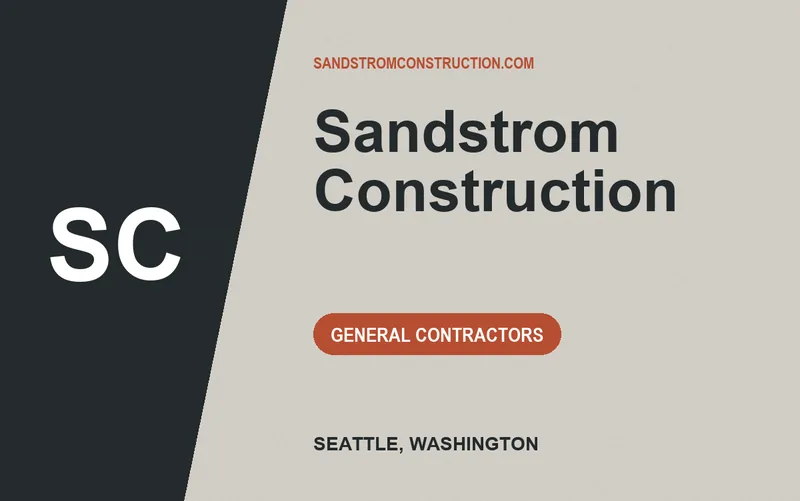 Sandstrom Construction in Seattle, Washington