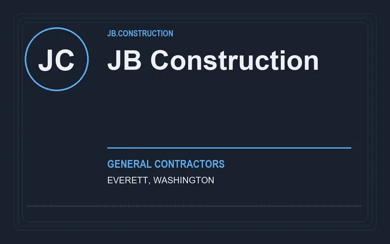 JB Construction in Everett, Washington