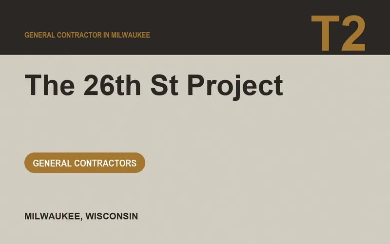 The 26th St Project in Milwaukee, Wisconsin