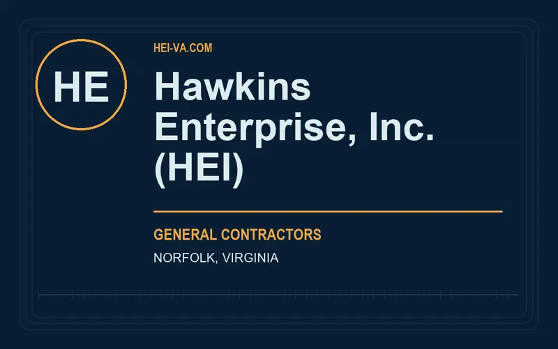 Hawkins Enterprise, Inc. (HEI) in Norfolk, Virginia
