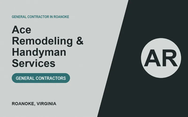 Ace Remodeling & Handyman Services in Roanoke, Virginia
