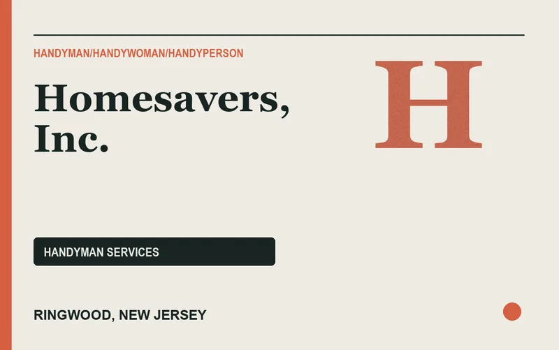 Homesavers, Inc. in Ringwood, New Jersey
