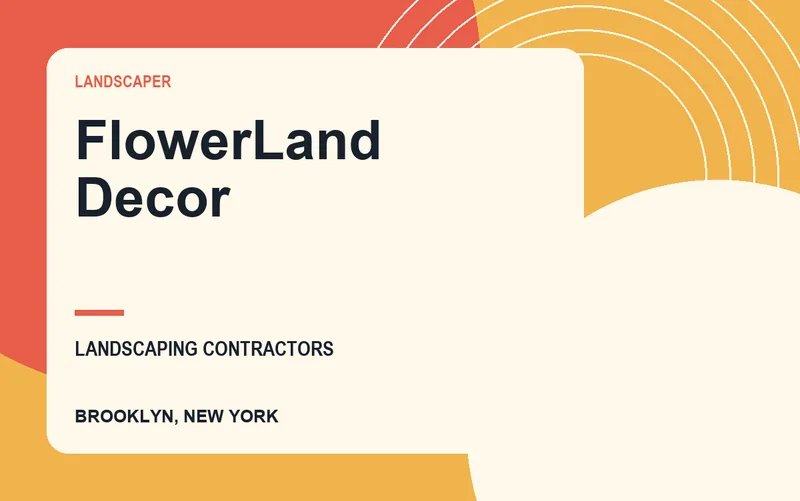 FlowerLand Decor in Brooklyn, New York
